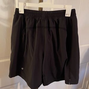 Mens lululemon black shorts